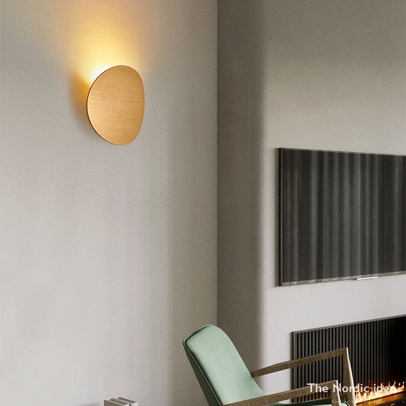 Contemporary Sconce Light Fixtures Aluminum Wall Lamp Sconce for Bedroom