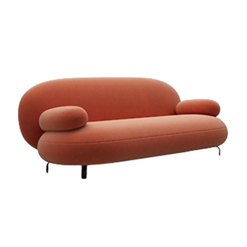 29.52" Wide Contemporary Sofa Recessed Arm Sofa for Living Room