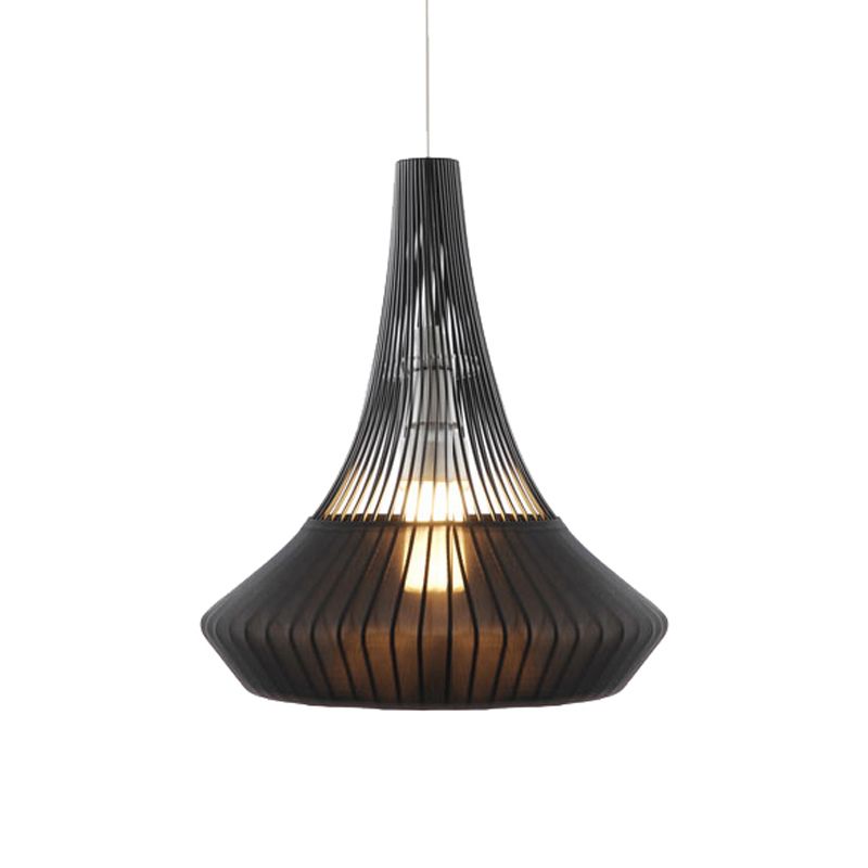 Tombre de cono de colgante Luz de estilo moderno 1 Luz colgante de color negro/rosa/rosa/azul para sala de estar