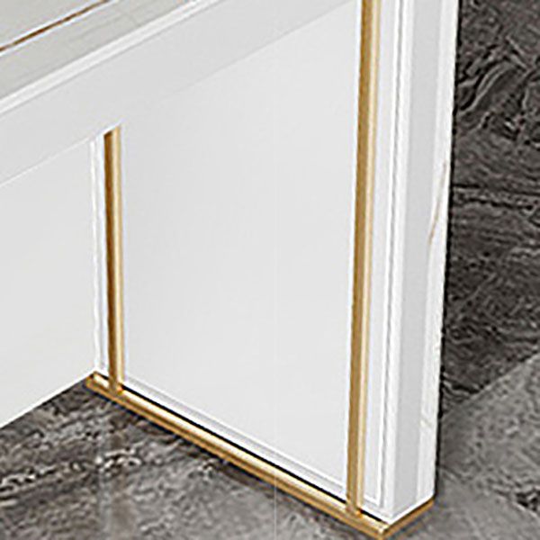 Modern Style 1/2/3 Pieces Sintered Stone Pub Table Set Fixed Table Counter Table