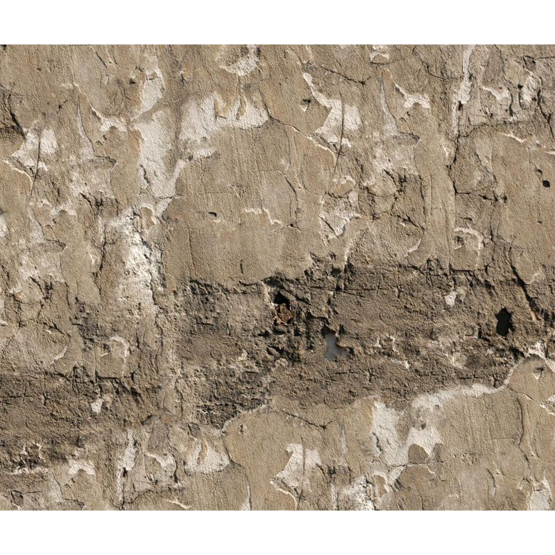 Industrial Scratches Wall Paper Mural Dark Color Water Resistant Wall Art for Garage