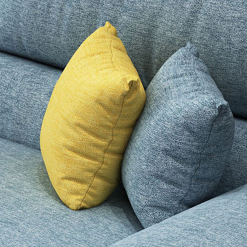 Modern Removable Cushions Sectionals 37.4"H Pillow Top Arm Sofa with 4 Pillows