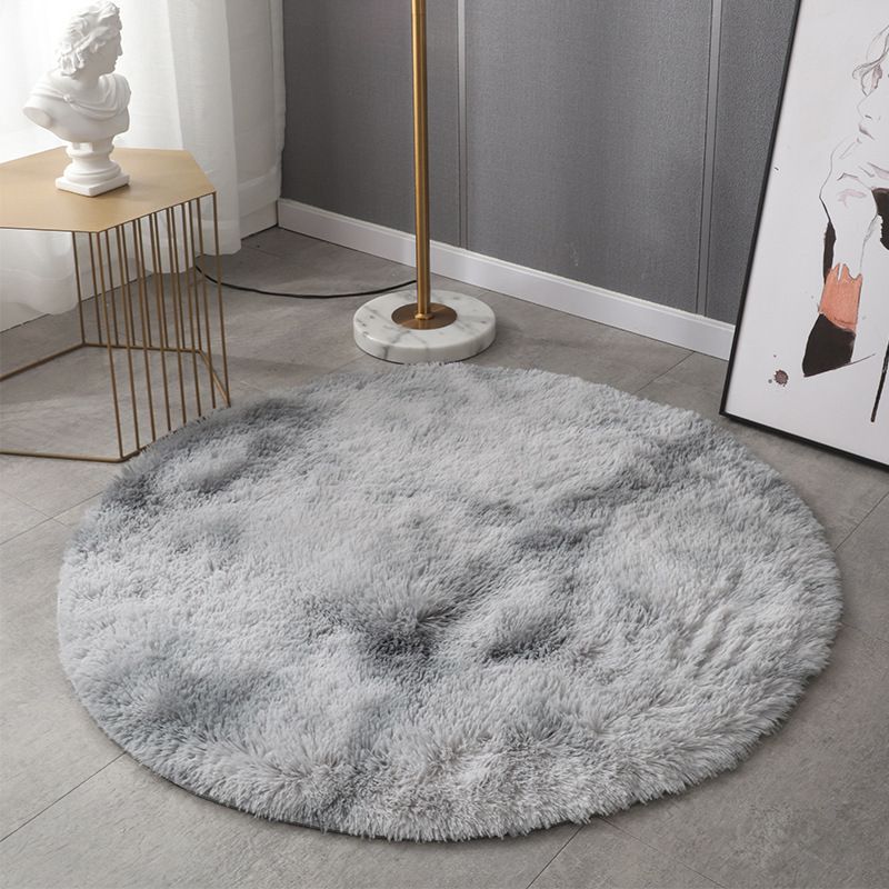 Alfombra de lujos de peluche alfombra antideslizante de la alfombra del área de cuidado fácil de lavado para dormitorio para dormitorio