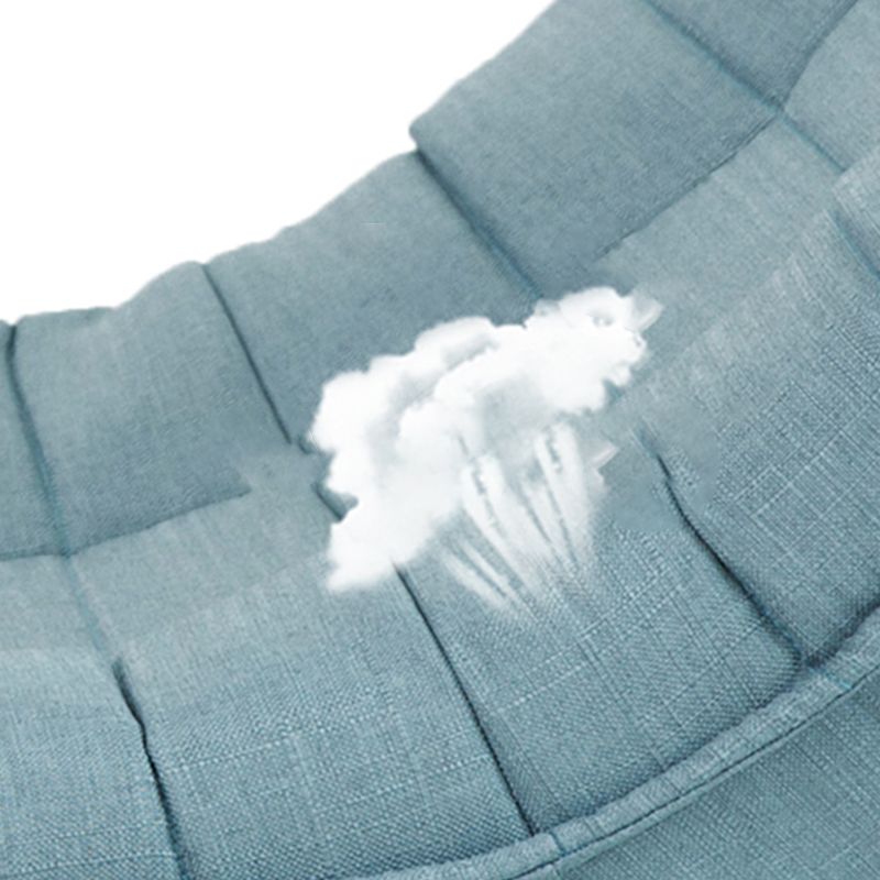 Modern Armless Chair, Cotton Blend Upholstered Accent Chair, 20"(W) X 23"(D) X 33"(H)