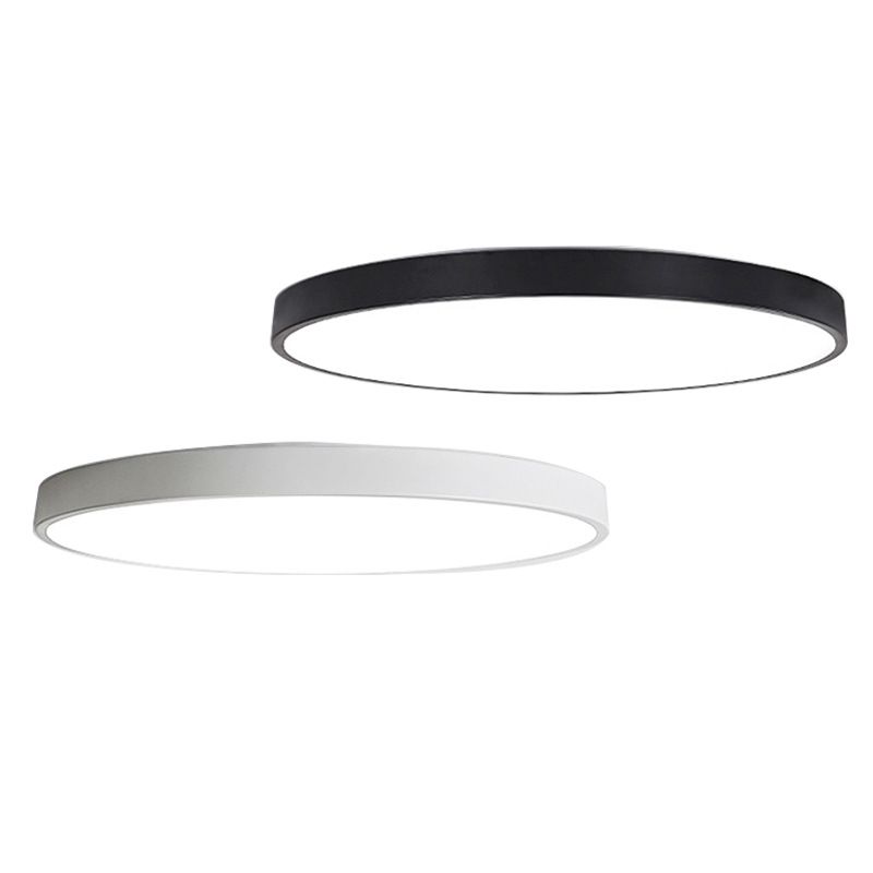 1-Light Round Flush Ceiling Lamps Modern Style Acrylic Flush Mount Ceiling Lighting Fixture