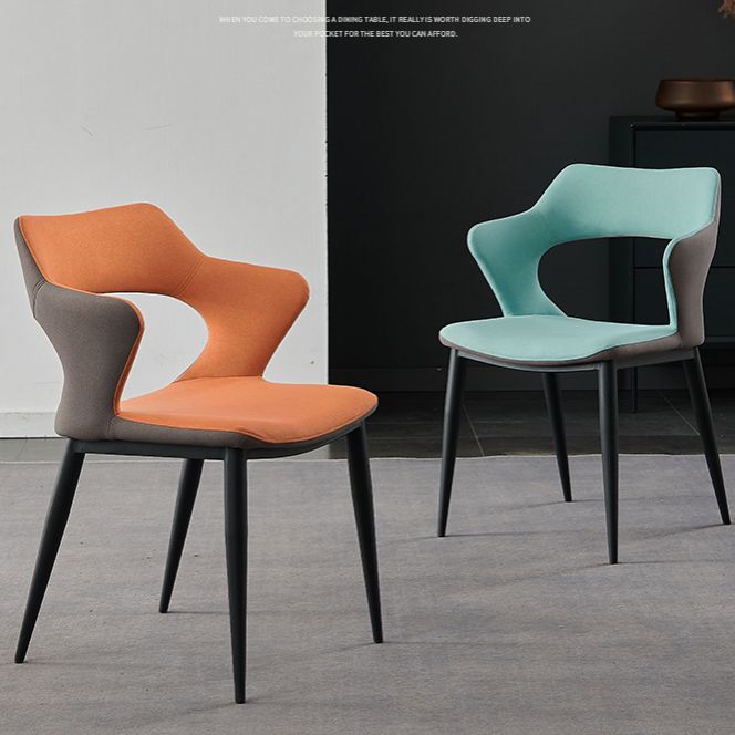 Contemporary Dining Room Arm Chairs Faux Leather Dining Chairs
