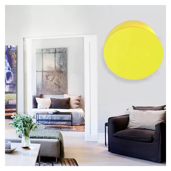 Cirkel kinder slaapkamer muur licht metaal modern eenvoudig sconce licht voor woonkamer