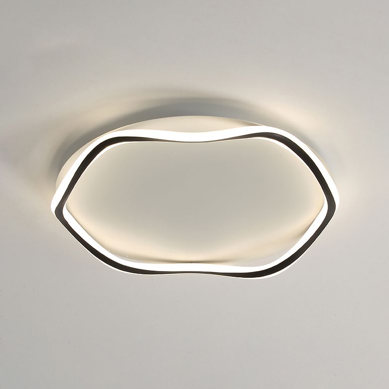 Luminaires de plafond encastrés de simplicité en aluminium pour salon salle à manger