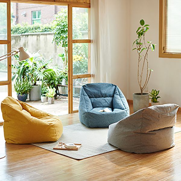 Scandinavian Living Room Chesterfield Chair Solid Color Chesterfield Chair