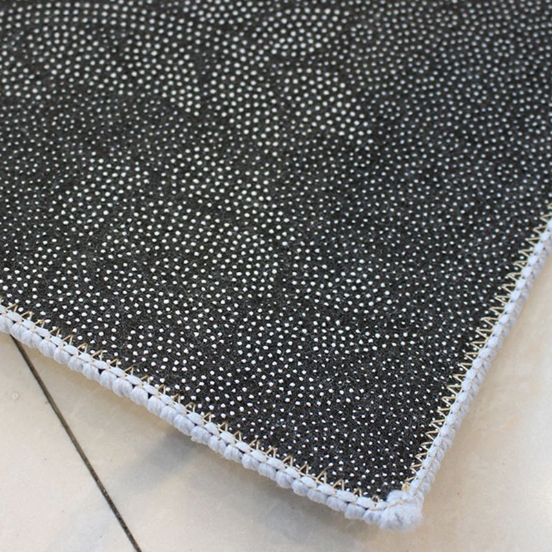 Modern Light Grey Carpet Polyester Geometry Carpet Washable Carpet for Home Decor