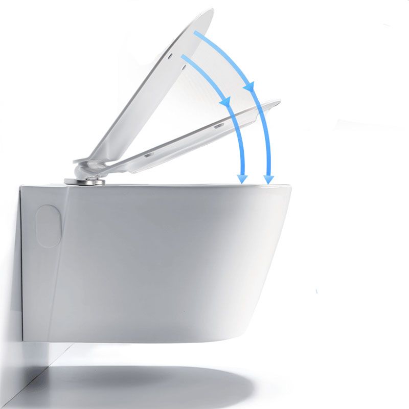 Wall-mounted Toilet Household In-wall Hidden Tank Soft-Close Seat Toilet