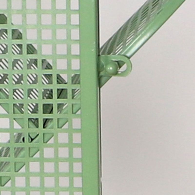 Modern Metal Bookcase Geometric Closed Back Bookshelf in Burnish