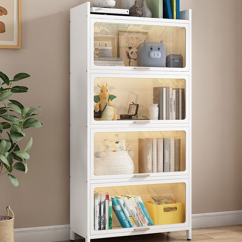 Standard Shelf Bookcase Contemporary Steel Bookcase for Study Room
