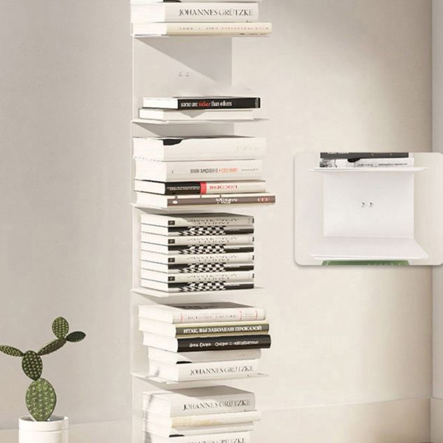 Unsichtbares Bücherregal zeitgenössischer Stilbuch für Studienraum und Büro