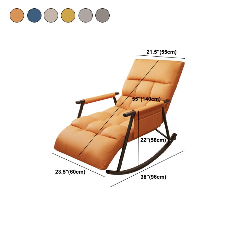 Balcony and Living Room Style Simple Rocker Chair Modern Leisure Lazy Chair