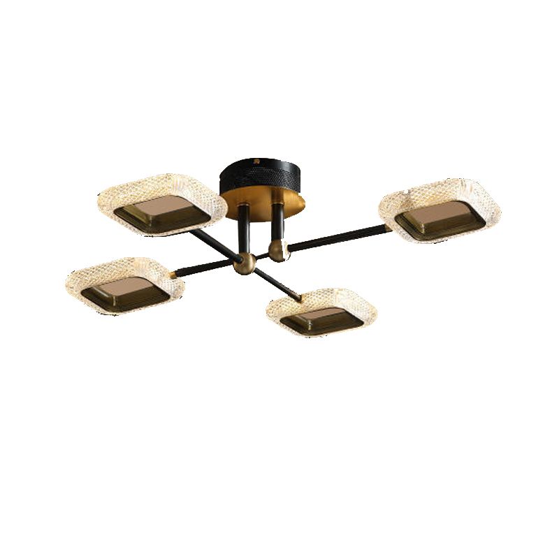 Modern Ceiling Lamp Minimalist LED Flush Mount Light Fixture for Bedroom