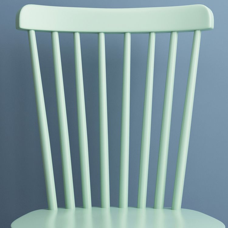 Chaise de salle à manger carrée en bois de cuisine contemporaine Windsor Back Dining Dining Side Fictor