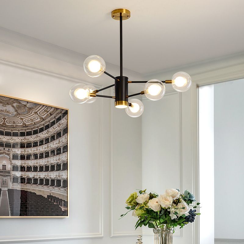 Branch Chandelier Contemporary Chandeliers Glass Multi Lights Chandelier Lamp