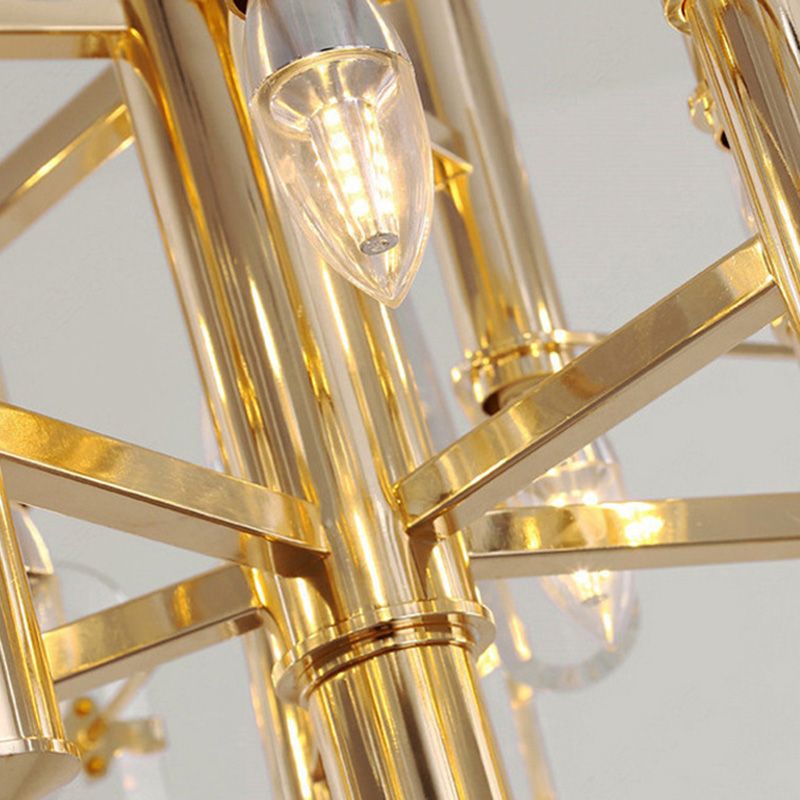 Modern Chandelier Pendant Light Two layers Suspension Light for Living Room Dining Room