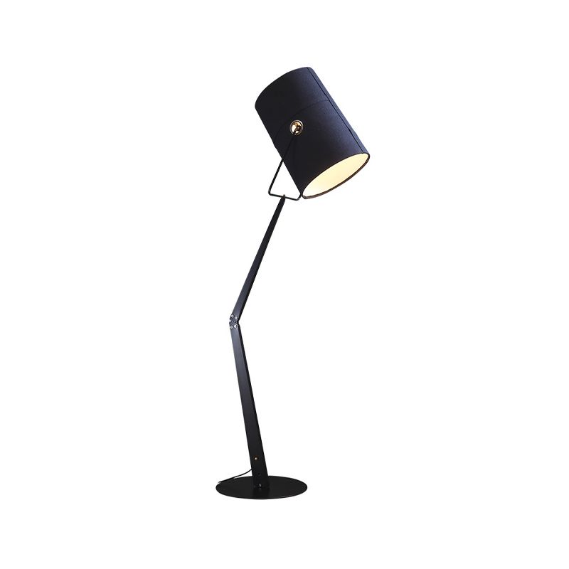 Lampada di supporto per barretto modernista con braccio altalena metallo 1 Studio Bulb Studio Luce in bianco/nero