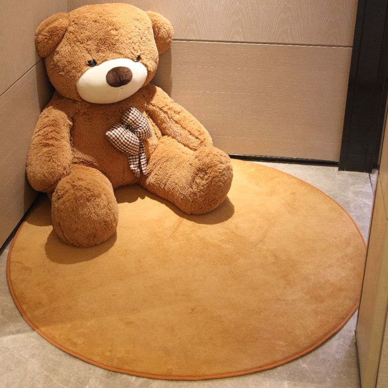 Tapis intérieur moderne Polyester tapis sans glissement lavable pour le salon