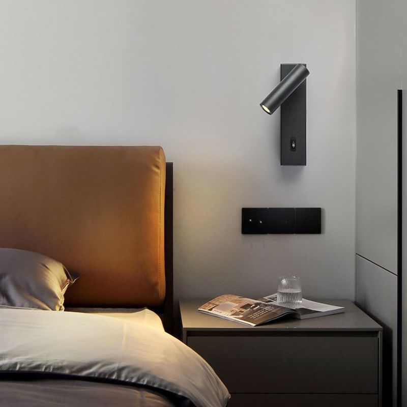 1-Light Geometric Wall Mount Light Modern Style Metal Wall Mount Lighting