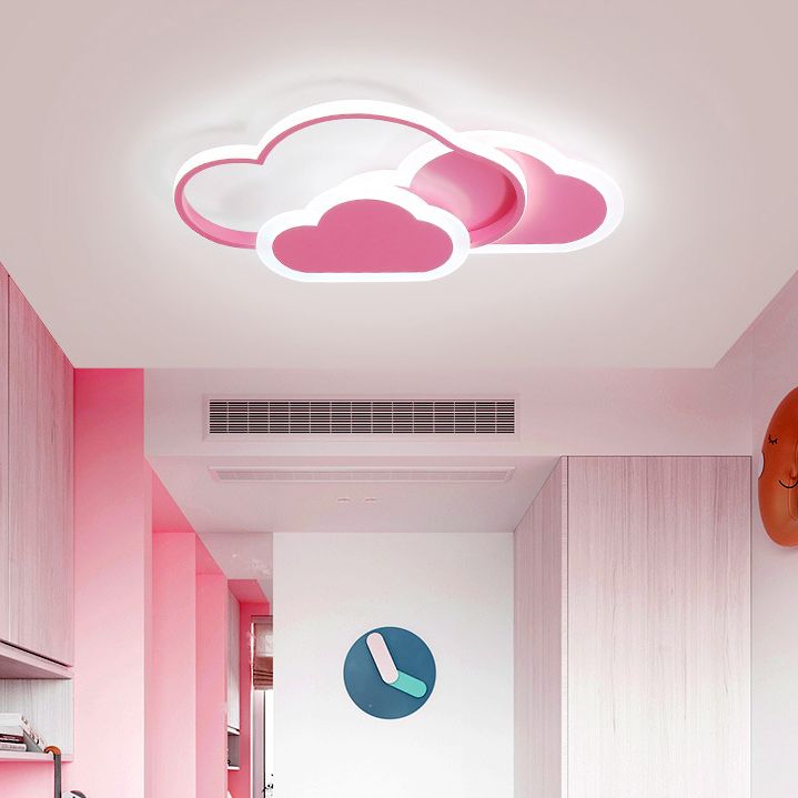 Einfache Art LED in der Nähe der Deckenleuchte Cloud Deckenbefestigte Licht mit Metallschirm