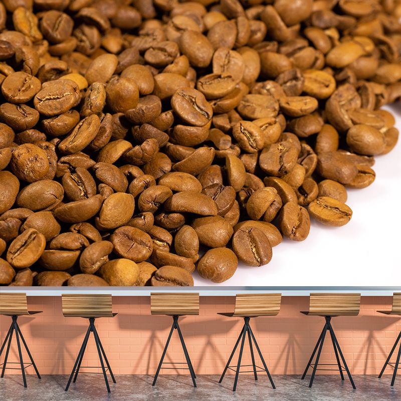 Coffee Beans Wall Murals for Coffee Shop Decoration Multiple Sizes Available