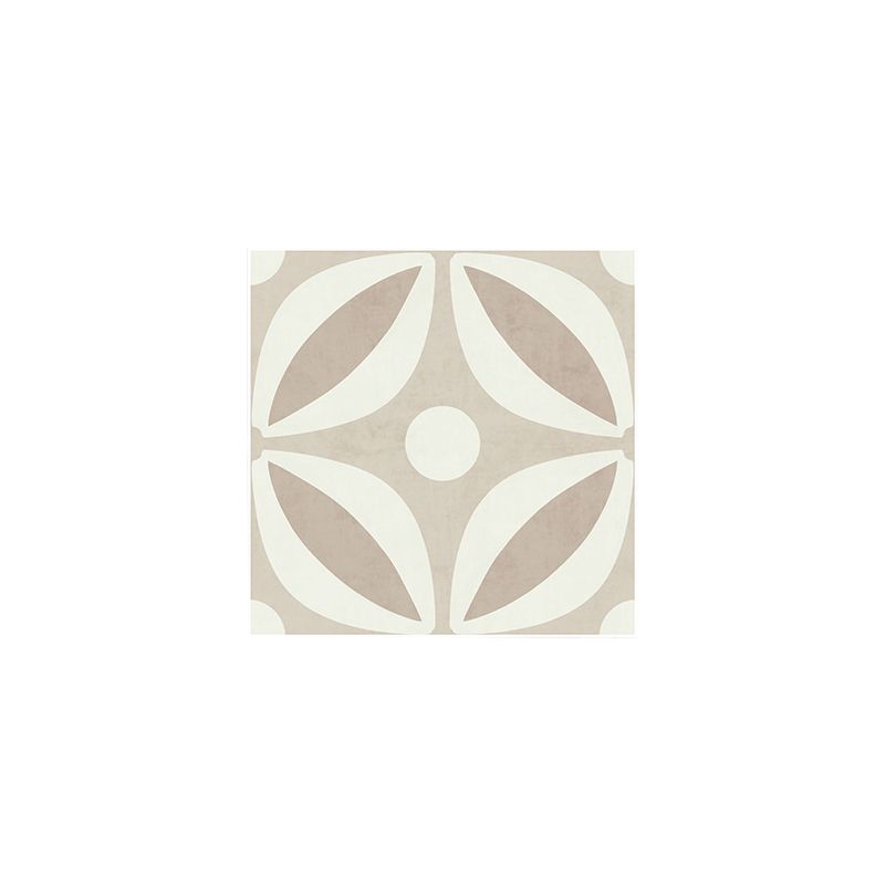 Square Stain Resistant Peel & Stick Tile with Pattern Single Tile for Backsplash Wall