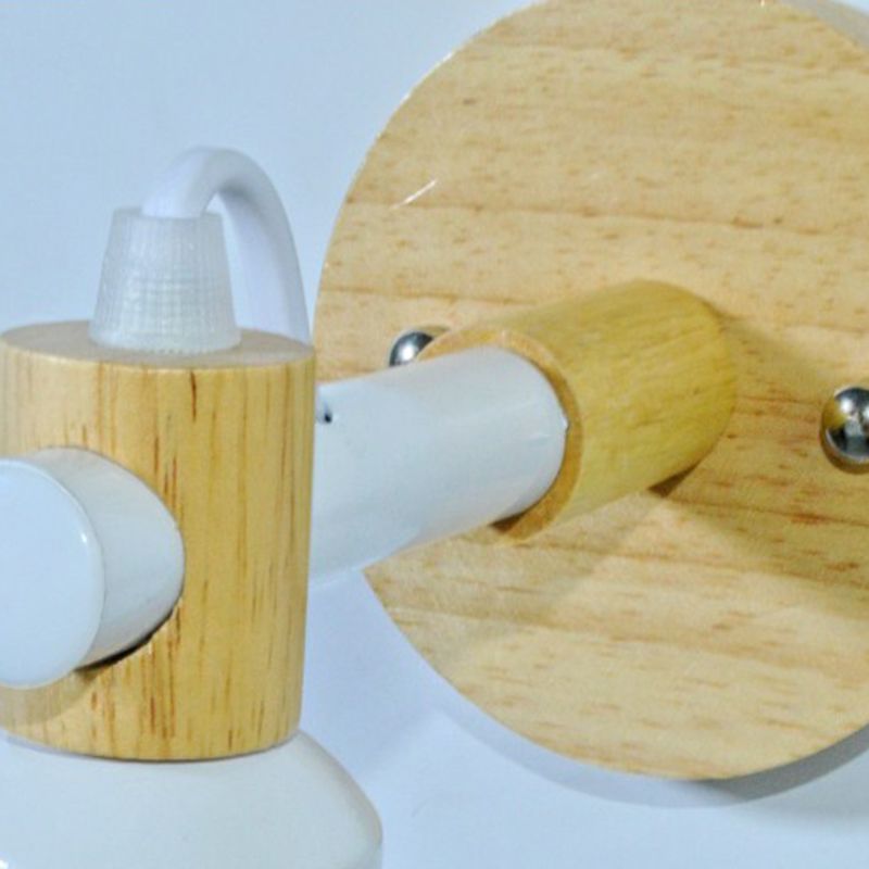 1-Light Flare Wall Light Sconce Modern Style Metal Wall Mounted Lights
