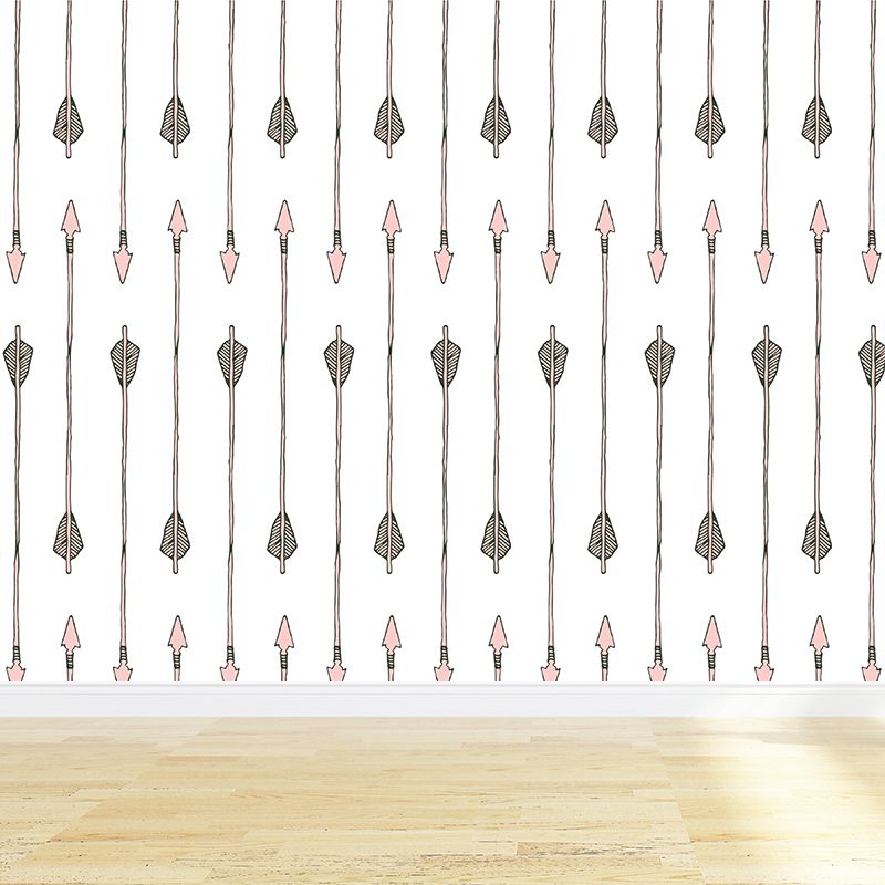 Arrow Wall Mural Modern Decorative Living Room Wall Covering, Custom Size Available