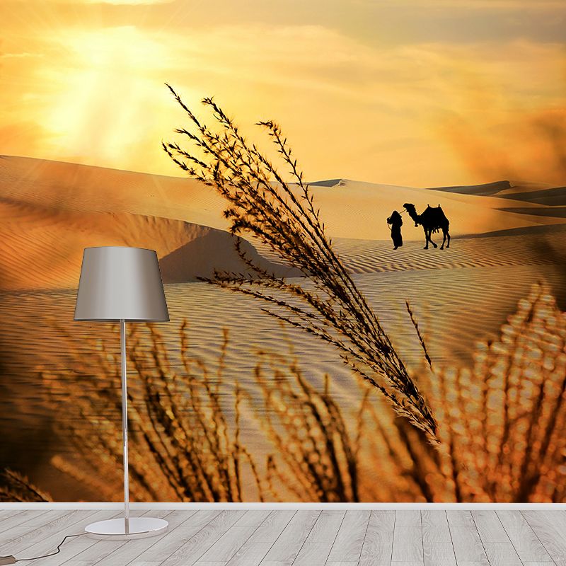 Desert Scenery Mural Wall Paper Home Decorations for Kitchen Livingroom