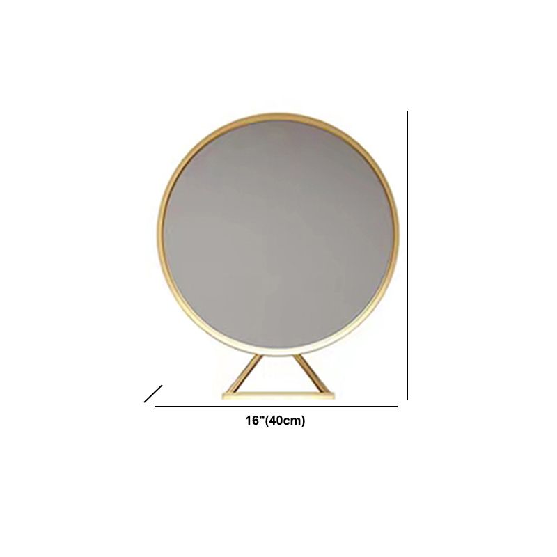 29.5" Height Wood Blue/ White Makeup Vanity with Drawers and Mirror