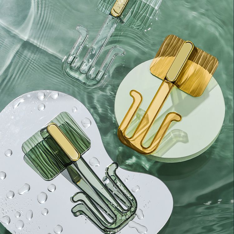 5 Piece Bathroom Hardware Set 6.29" Tall Robe Hooks in Modern Style