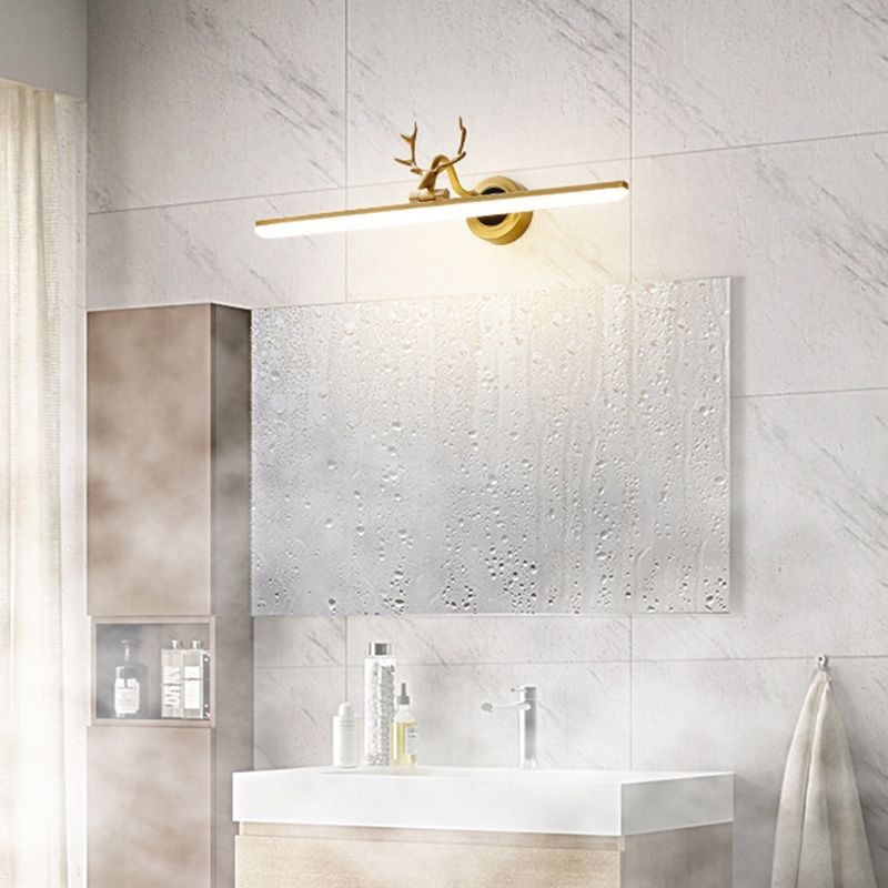 Miniralisme Mirror Light Vanity Lighttures pour les toilettes Salle pour toilettes