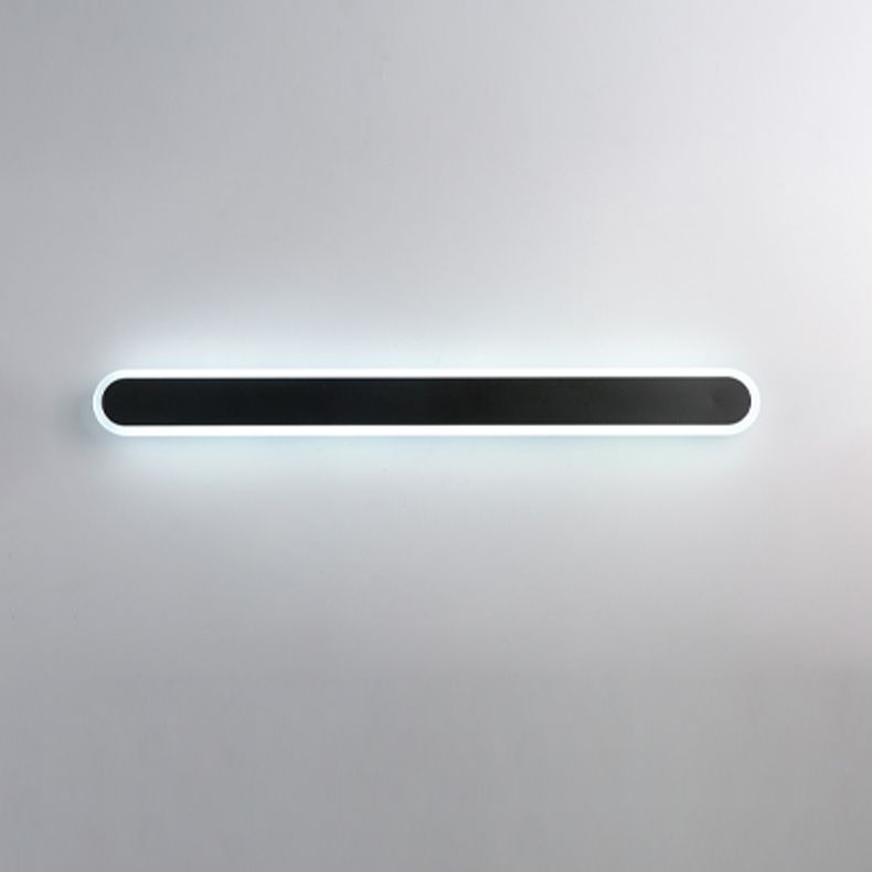 Hedendaagse stijl lineaire wandverlichting armaturen metaal 1 lichte LED wandmontage lamp