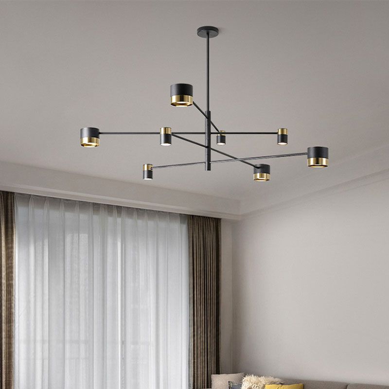 6/8 koppen plafond hanger licht postmoderne kroonluchter verlichtingsarmaturen