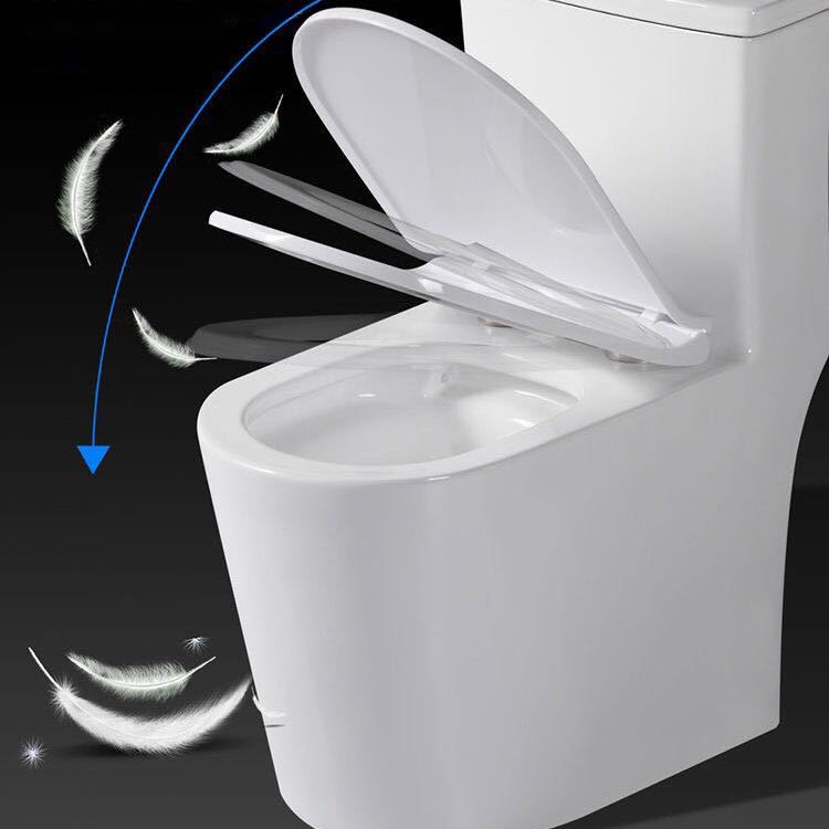 Modern All-In-One Toilet Bowl Floor Mounted Siphon Jet ABS Urine Toilet