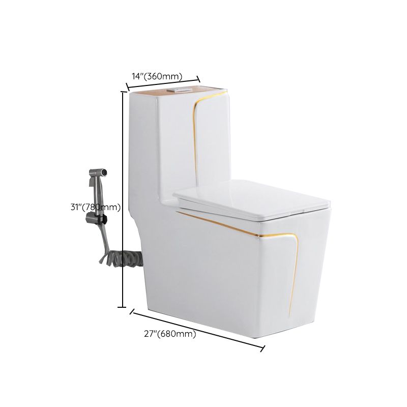 Traditional Ceramic Toilet Floor Mount Urine Toilet for Bathroom