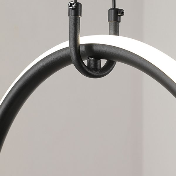 Luces colgantes de la isla lineal iluminación colgante moderna para cocina