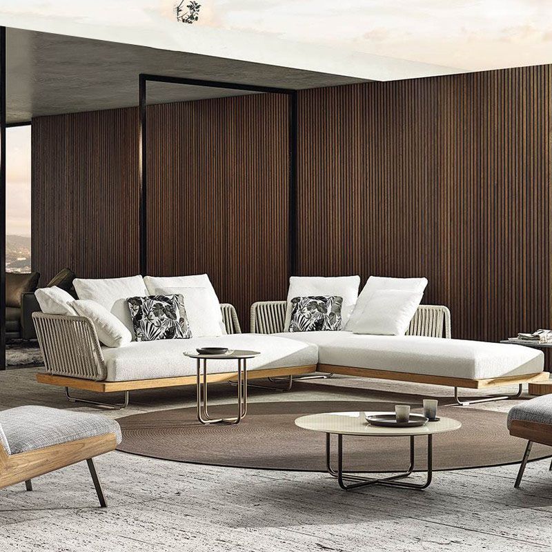 Industrial Outdoor Table Sintered Stone Top Table with Metal Base