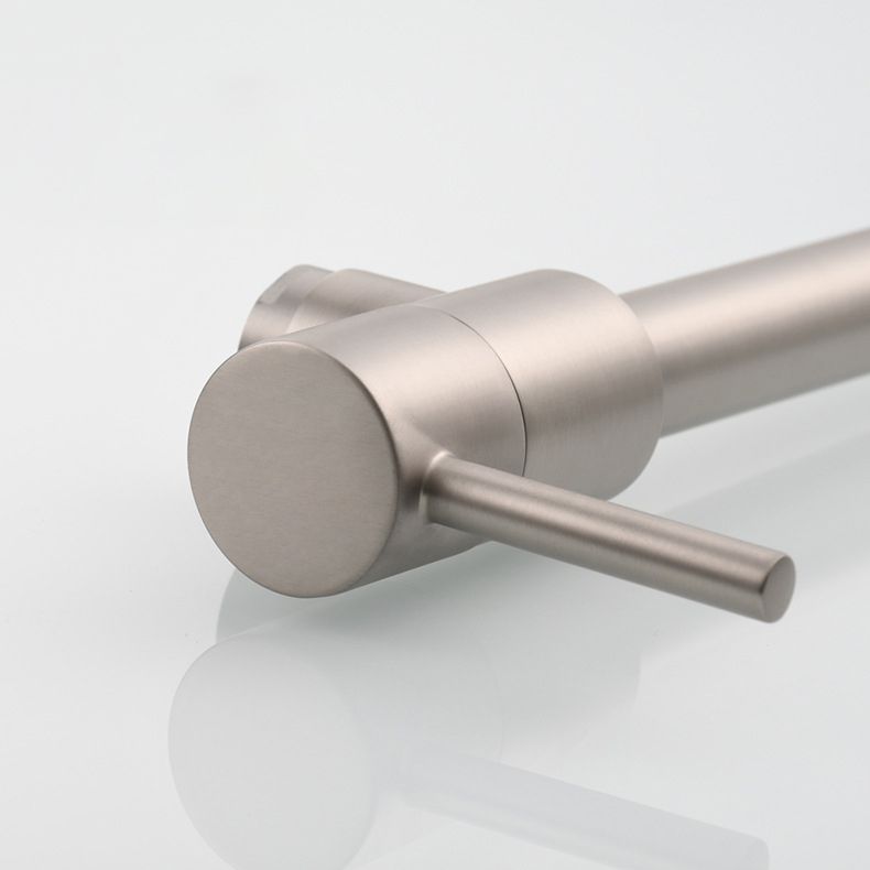 1-Handle Faucet 1-Hole Touchless Single Level Low Profile Pot Filler Kitchen Faucet