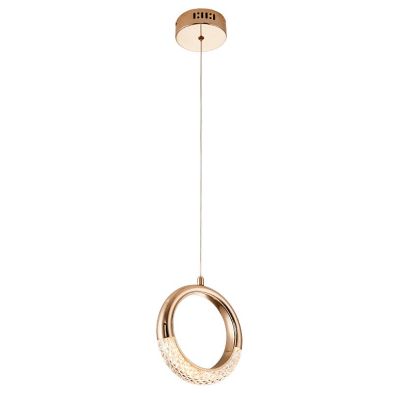 Gold Metal Hanging Light Postmodern Style Pendant Light Hanging Light for Clothing Shop