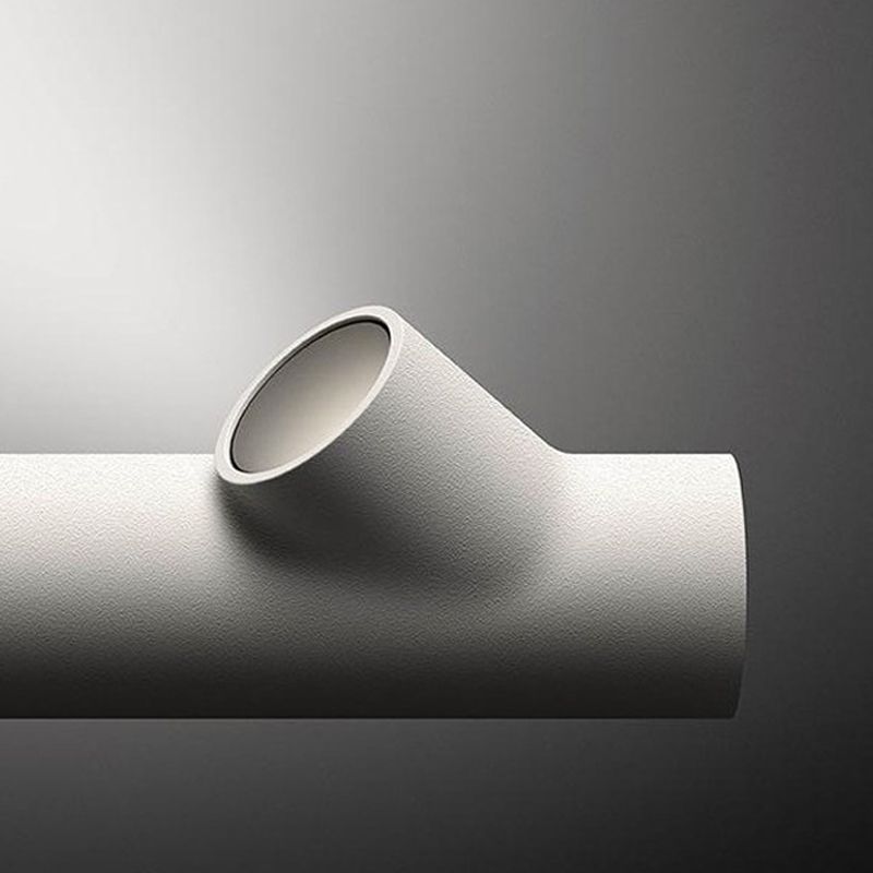 Contemporary Aluminum Wall Light Water Proof Cylinder 9" Wide Wall Washer for Outdoors