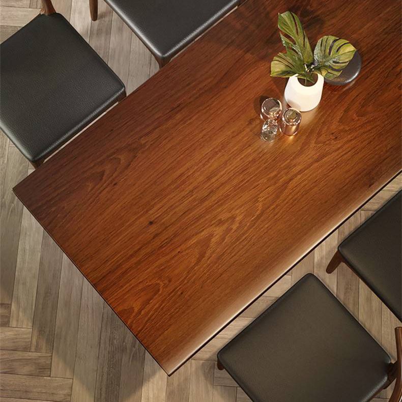 Industrial Solid Wood Furniture 1/4/5/7 Pcs Standard Height Dining Room Table Set