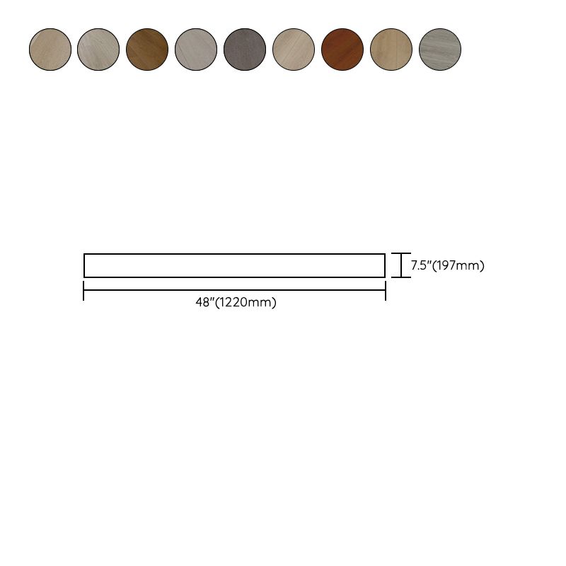 Classic Wood Laminate Floor Water-Resistant Click Lock Laminate Flooring