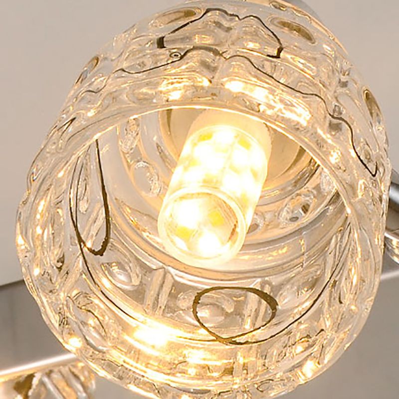 Geometric Vanity Lighting Modern Style Crystal 1 Light Vanity Wall Sconce