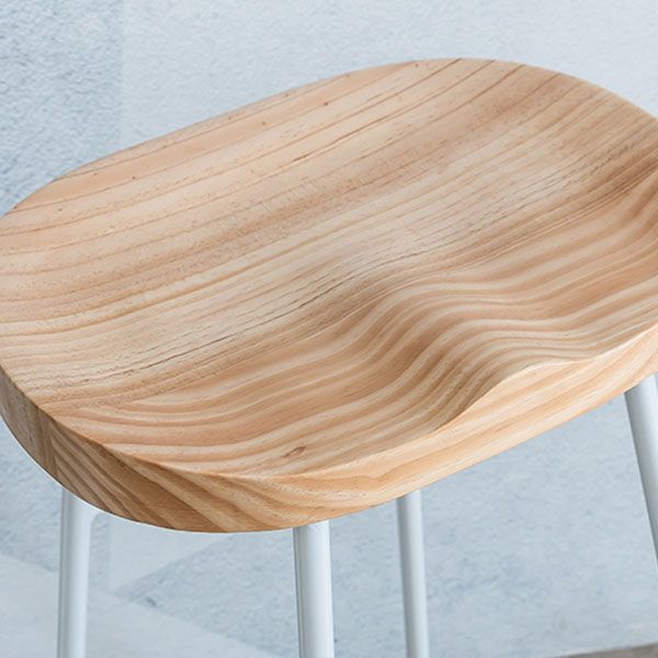 Modern Style Bar Table 1/5 Pieces Rectangle Solid Wood Counter Set