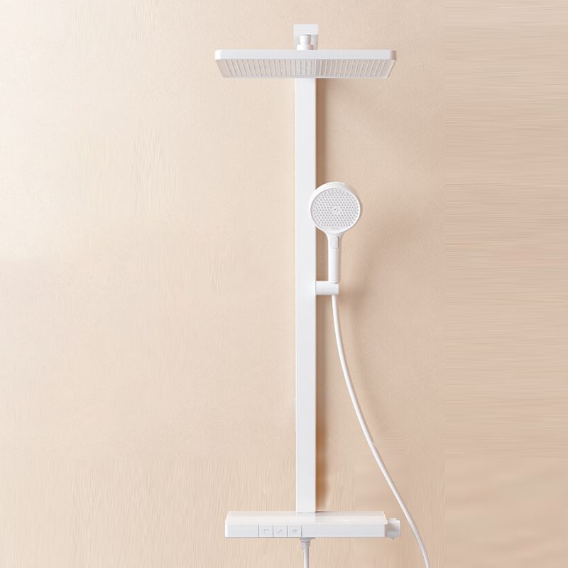 Modern Shower Faucet Brass Thermostatic Adjustable Shower Head Shower System