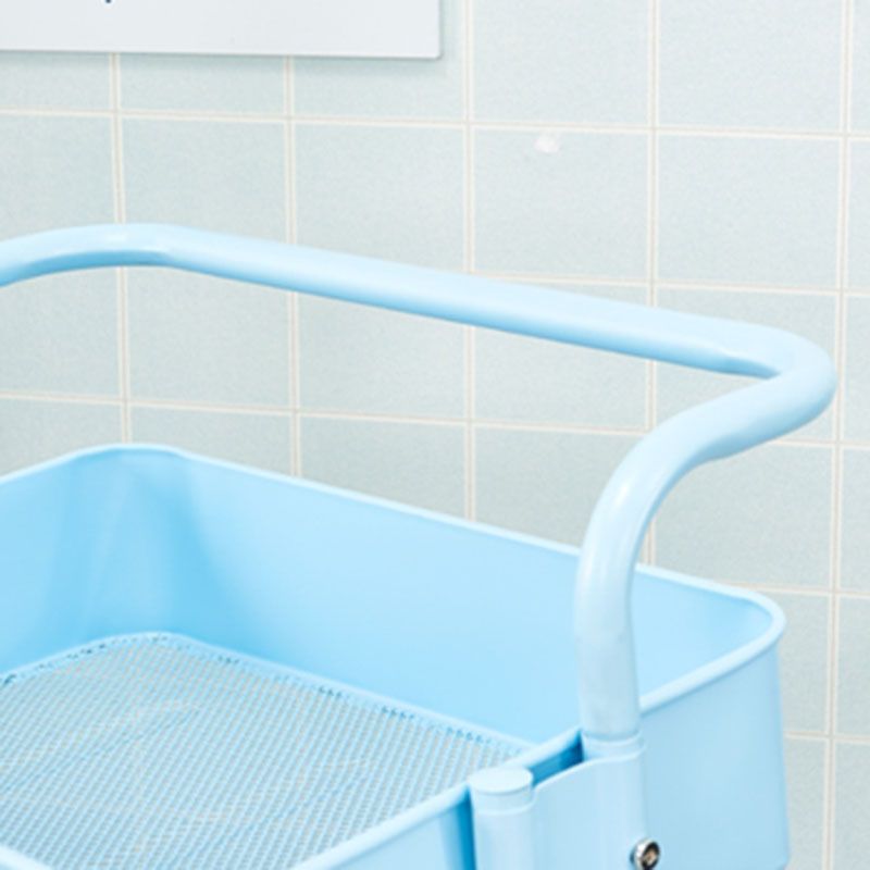 Plastic Bookshelf, 3 Tiers Contemporary Bookcase for Home Office